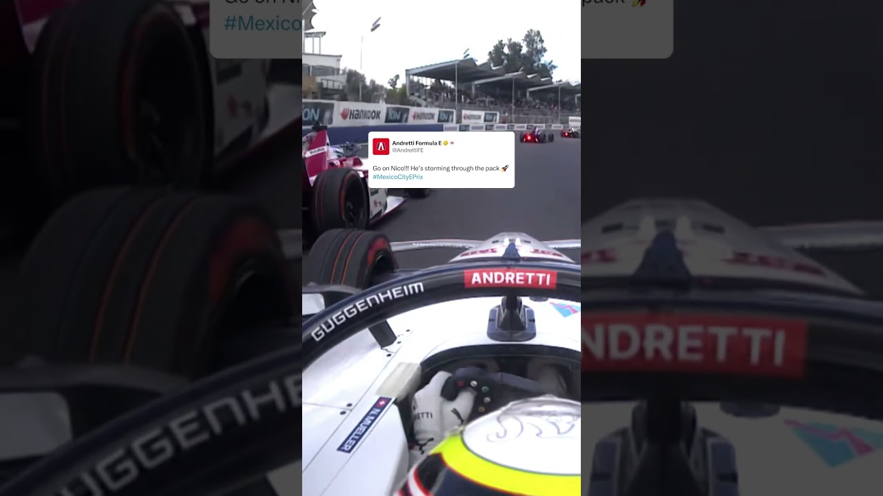 Click to watch the video “Mueller on a mission 😎 #formulae #andretti #racing #overtake”