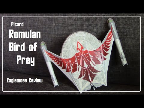 Romulan Bird of Prey from Picard Eaglemoss Review