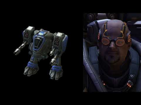 Goliath All Unit Quotes - StarCraft 2 Wings Of Liberty