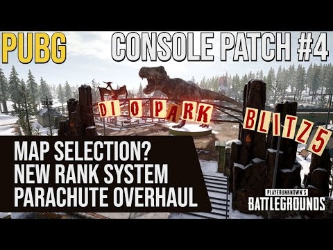 PUBG Xbox/PS4 Patch #4 - Map Selection, Parachute Update & More!