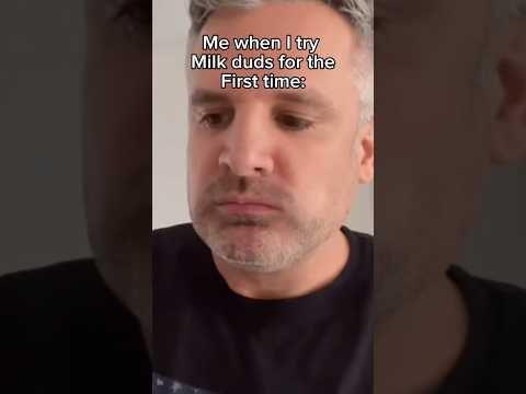 Me trying milk duds for the first time… #fyp #funny #memes #trend #viral