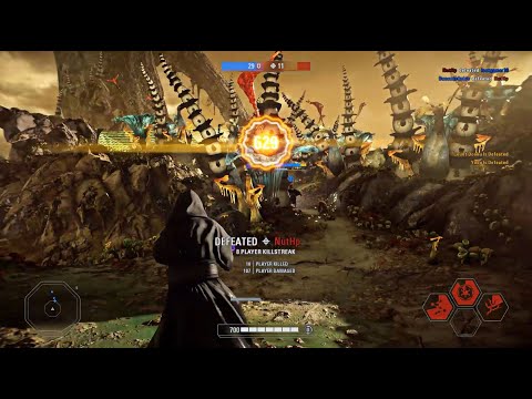 Star Wars Battlefront II Palpatine March on Jedi Temple 15,894 Score 25 Eliminations [DunamisOphis]