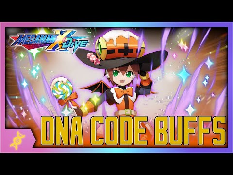 Halloween Aile 5* DNA Code Buffs Showcase - Mega Man X DiVE