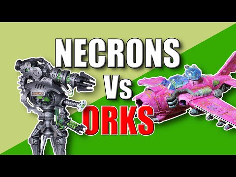 Necrons Vs Orks 9th Edition 40k Battle Report