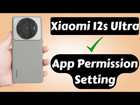 Xiaomi App Permission Setting | How To Find App Permissions In Xiaomi 12s Ultra