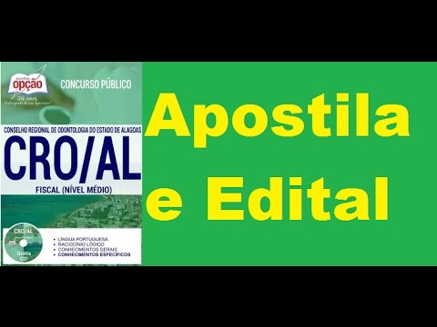 Apostila Fiscal - Nível Médio Edital Concurso CRO AL 2017