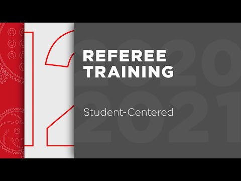 VRC Change Up - Referee Training - Chapter 12: Student-Centered