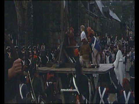 Guillotine Scene from Chouans