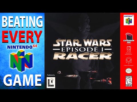 Beating EVERY N64 Game - Star Wars: Episode 1 Racer (54/394)
