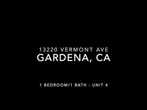 13220 Vermont Ave Unit 4 Gardena, CA 90247