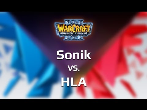 [WC3] WCA EU Pro Qualifier Group B – Sonik vs. HLA (Round of 8)