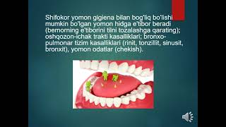 Terapevtik stomatologiya klinikasida bemorni tekshirish usullari