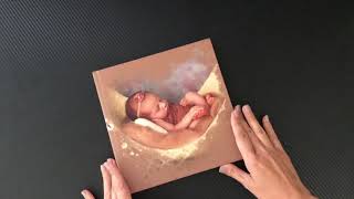 Photobook μιας χαριτωμένης νεογέννητης