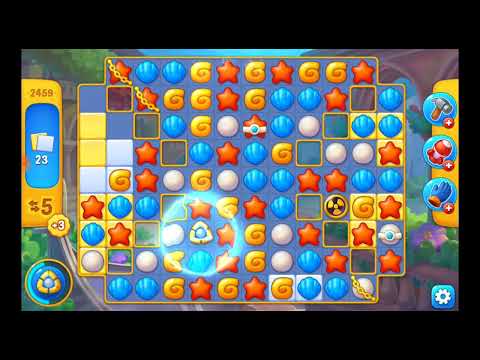 fishdom level 2459 superhard !!!!!! without boosters in 1st attempt