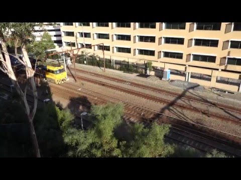 Five locos including Alco 8025 with 3BW4 - 17/2/16
