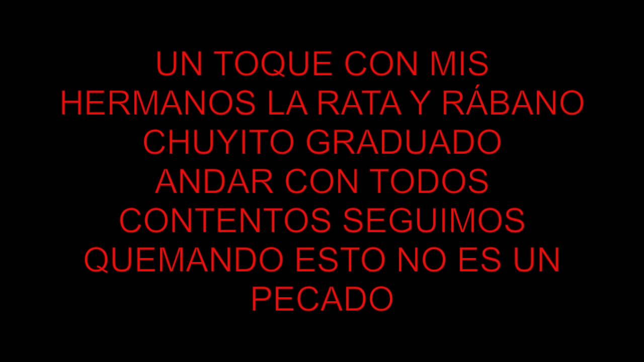 Legado 7- El Afro (letra)