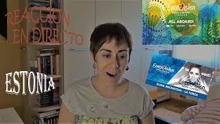 REACCIÓN EN DIRECTO `` LA FORZA ´´ | Elina Nechayeva