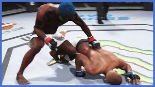 UFC 2 Ultimate Team Gameplay - GETTING BEAT UP IN FRONT OF MY KIDS!!