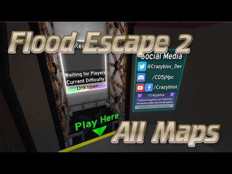 Flood Escape 2 All Maps Solo Enszo Video Free Music - robux 2all