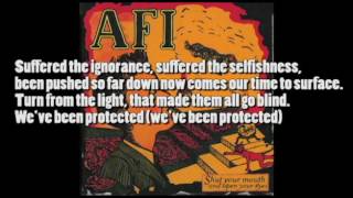 AFI keep out of direct sunlight w/ lyrics