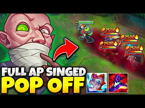One of my Best Full AP Singed Pop Off Games of the Season (70K DAMAGE, TOXIC POISON)