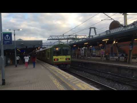 8612/8611/8614/8613 leaves Platform 5, Dublin Connolly (Dublin) (07/08/2023)