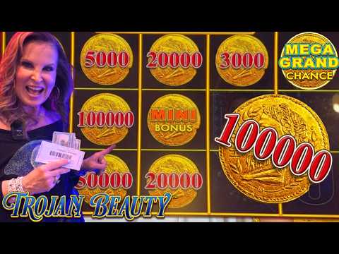 DOLLAR STORM JACKPOT!! MEGA GRAND CHANCE ON TROJAN BEAUTY!!!