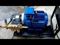 Pompa Hydrotest MAX 250 bar SJ PRESSUREPRO HAWK PUMPs O8I3 I95O O985 11