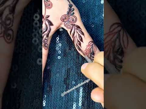 Unique Mehndi Design #shorts #mehndidesign #ifrahmehndidesign #uniquemehndidesign