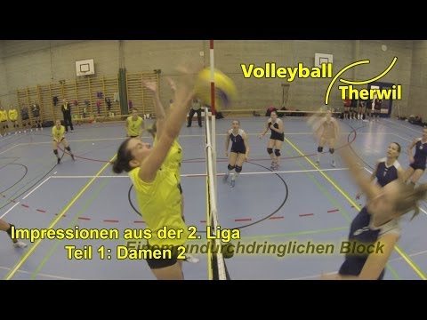 Volleyball Therwil - Impressionen aus der 2. Liga (Teil 1: Damen 2)