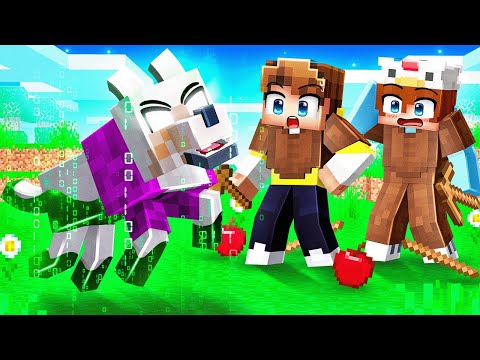 I Pretended to be a DOG Then Used HACKS in Minecraft!