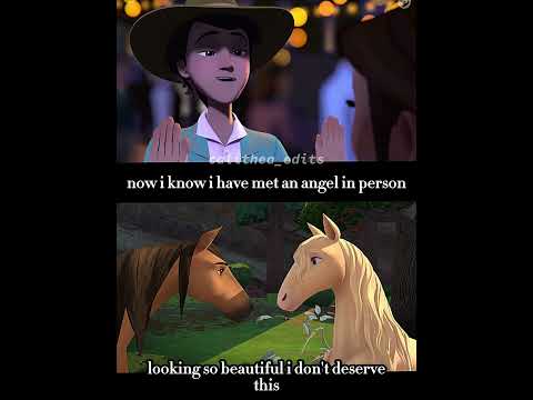 this parallel 🥺 #edit #fypシ #foryou #spiritridingfree #viral #trending #lucky #javier #horse