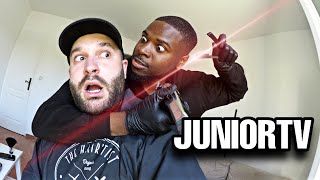 JUNIORTV ME RASE LA BARBE!!! 😰