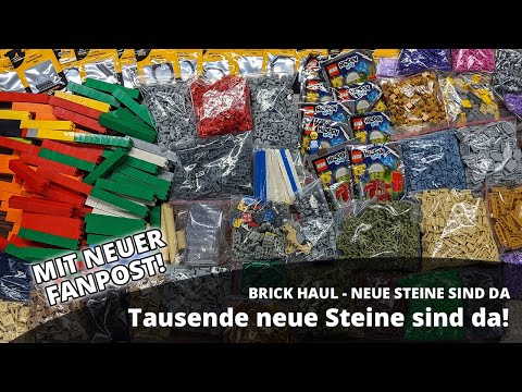 Thousands of new bricks for Brick World and super great fan mail! 🙂