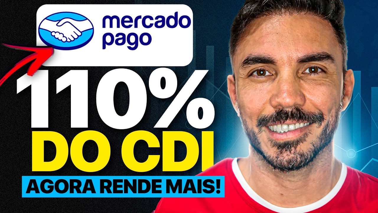 110% DO CDI ISENTO DO IOF - ESSA É A MELHOR CONTA DIGITAL? MERCADO PAGO VALE A PENA?