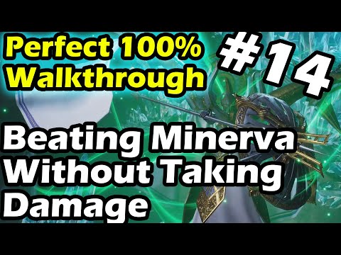 Crisis Core Final Fantasy 7 Reunion 100% Walkthrough Part 14 Minerva Beat Without Taking Damage