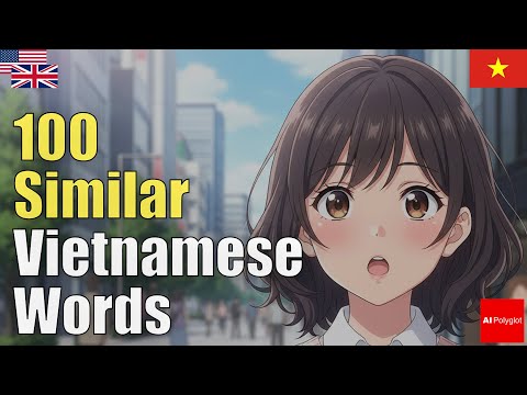 100 similar Vietnamese words | Natural Listening | Must-Know