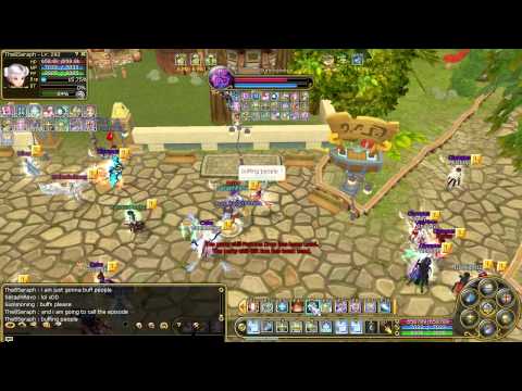 Insanity Flyff E16 - Buffing people for Free!