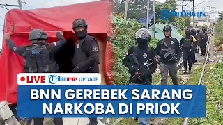 LIVE: BNN dan Polda Metro Jaya Gerebek Sarang Narkoba Kampung Bahari Jakut, 18 Orang Ditangkap