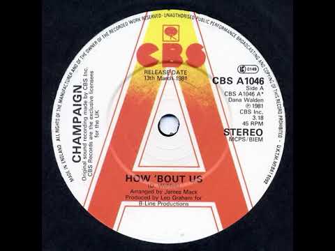 Champaign - How Bout Us (HQ Audio)