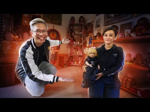 VISITING THE SPIRIT AT QUEEN ATHENA'S HOUSE, THE SPIRIT DOLL COLLECTOR!!