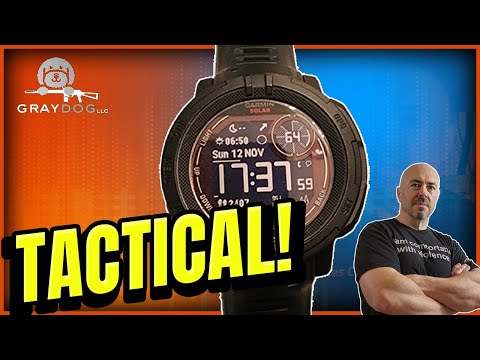 Garmin Instinct 2 Solar Tactical: WAY BEYOND Timekeeping!
