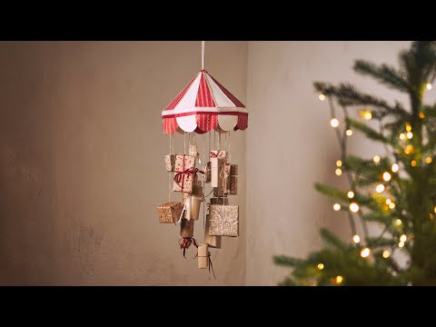 Calendário decorativo do advento – DIY por Søstrene Grene