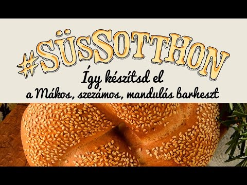 Budafoki élesztő: Mákos, szezámos, mandulás barhesz