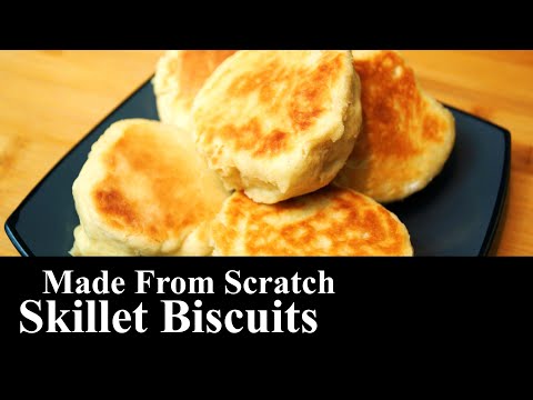 Made From Scratch Skillet Biscuits | Easy Recipe | STOVETOP BISCUITS | The Southern Mountain Kitchen