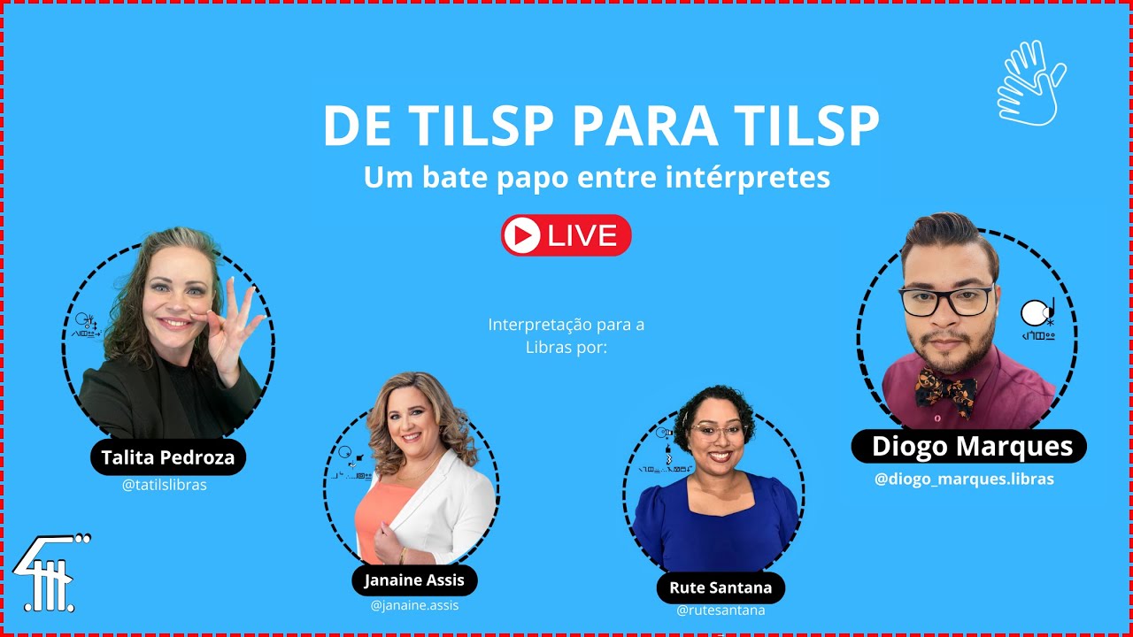 DE TILSP PARA TILSP - Um bate papo entre intérpretes: Talita Pedroza (Tatils Libras)