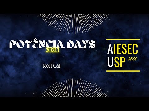 Roll call AIESEC na USP (AU) 21.1
