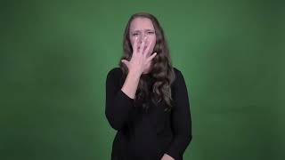 white (Caucasian) ASL