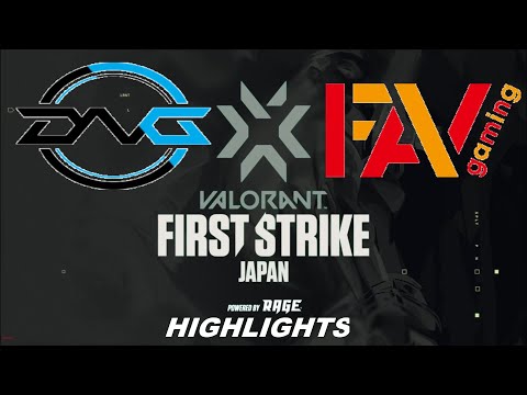 DetonatioN Gaming vs FAV Gaming - All Highlights - Quarterfinals #FIRSTSTRIKEJapan : Regional Finals