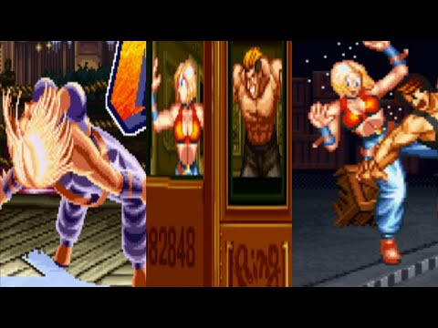 Real Bout Fatal Fury Blue Mary Damage Collection